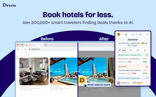 Download Directo Chrome Extension – Cari Hotel Murah Terbaik - Screenshot 5